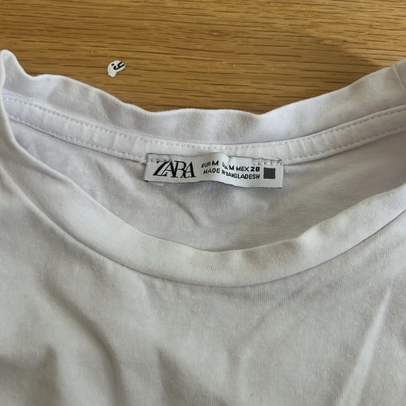 Zara white crop top - Picture 2 of 2